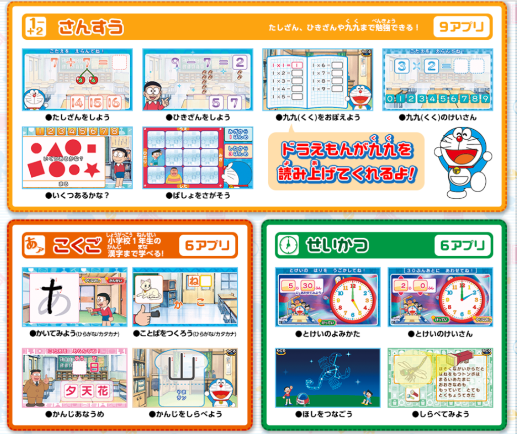 ドラえもん ひらめきパッド プログラミング ドラえもんひらめき